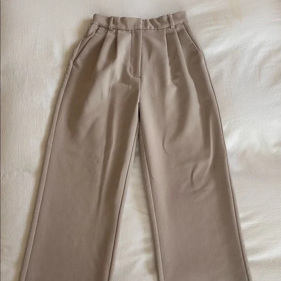 Curve Love A&F Sloane Tailored Wide Leg Pant - Picture 2 of 9